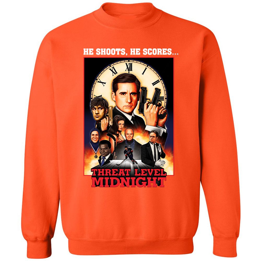 Classic Unisex Sweatshirt - VYBWKZQH - Orange - 10