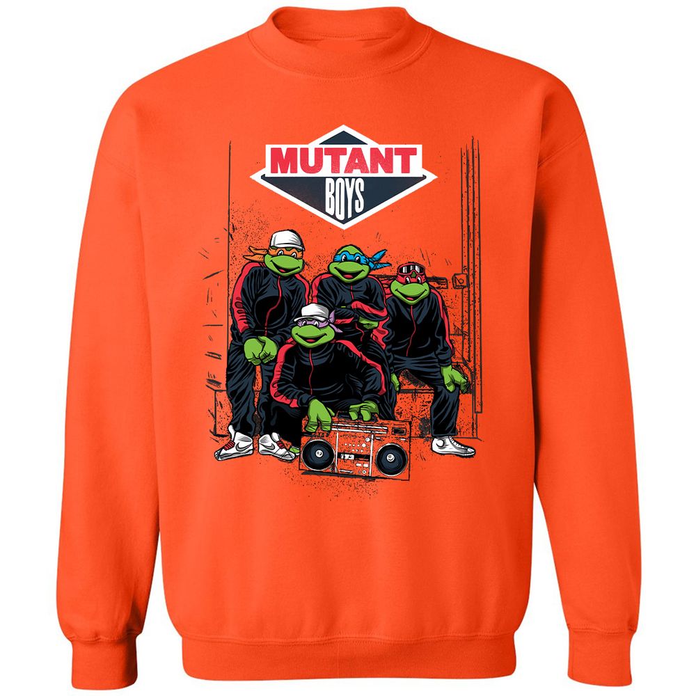 Classic Unisex Sweatshirt - GCRYZXBJ - Orange - 10