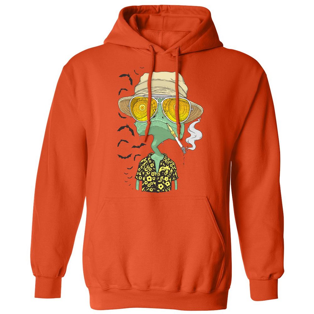 Classic Unisex Hoodie - 24U72LKV - Orange - 10