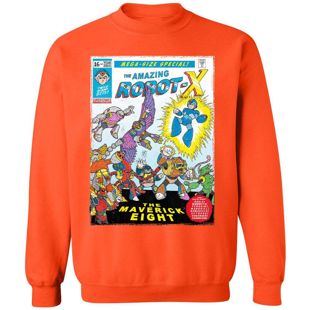 Classic Unisex Sweatshirt - Y1US9KRH - Orange - 10