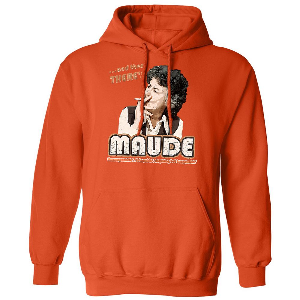 Classic Unisex Hoodie - CPFK6KYR - Orange - 10