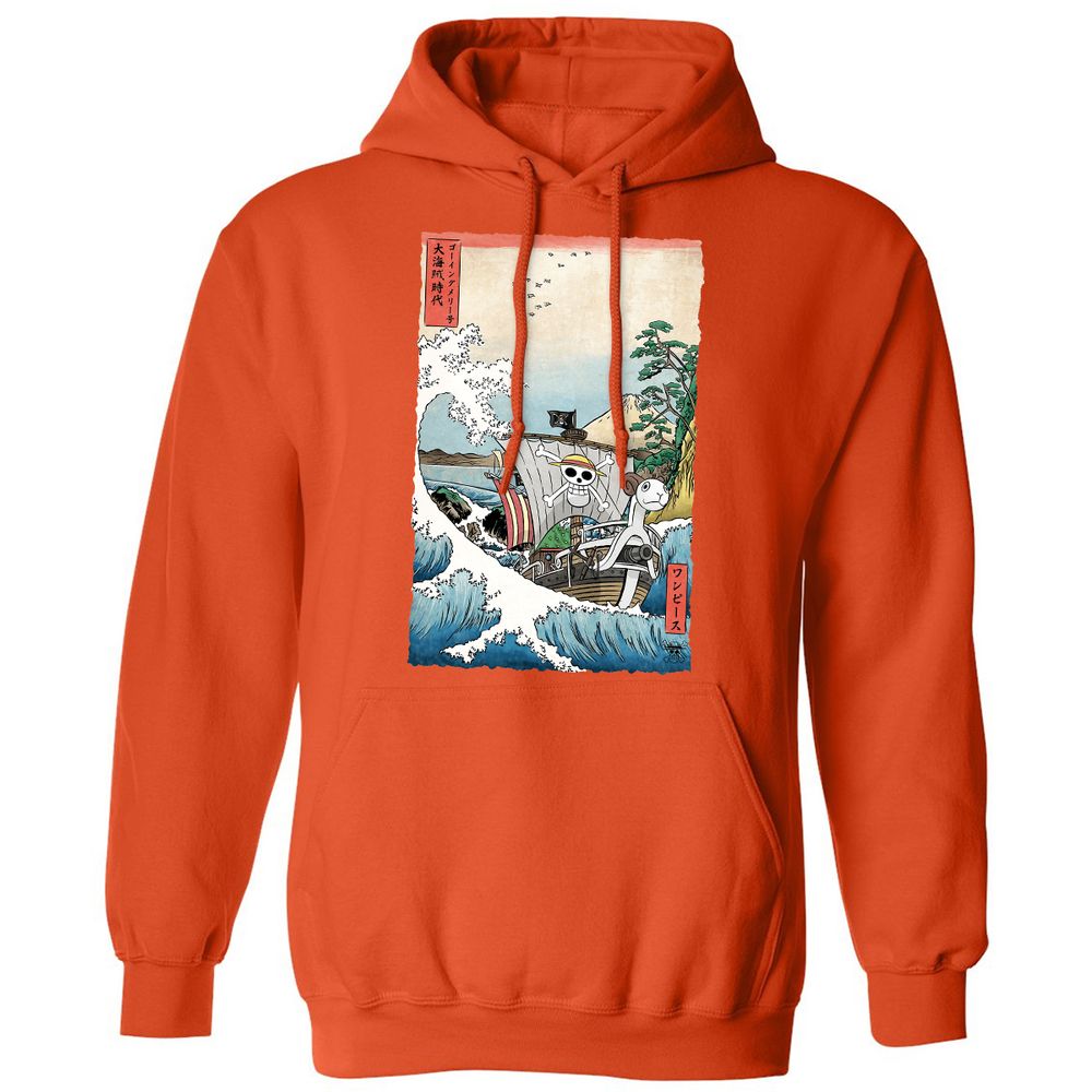 Classic Unisex Hoodie - T1BJD3F9 - Orange - 10