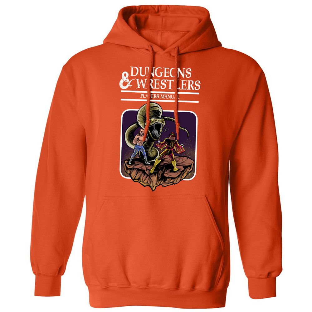 Classic Unisex Hoodie - CPQLWKAZ - Orange - 10