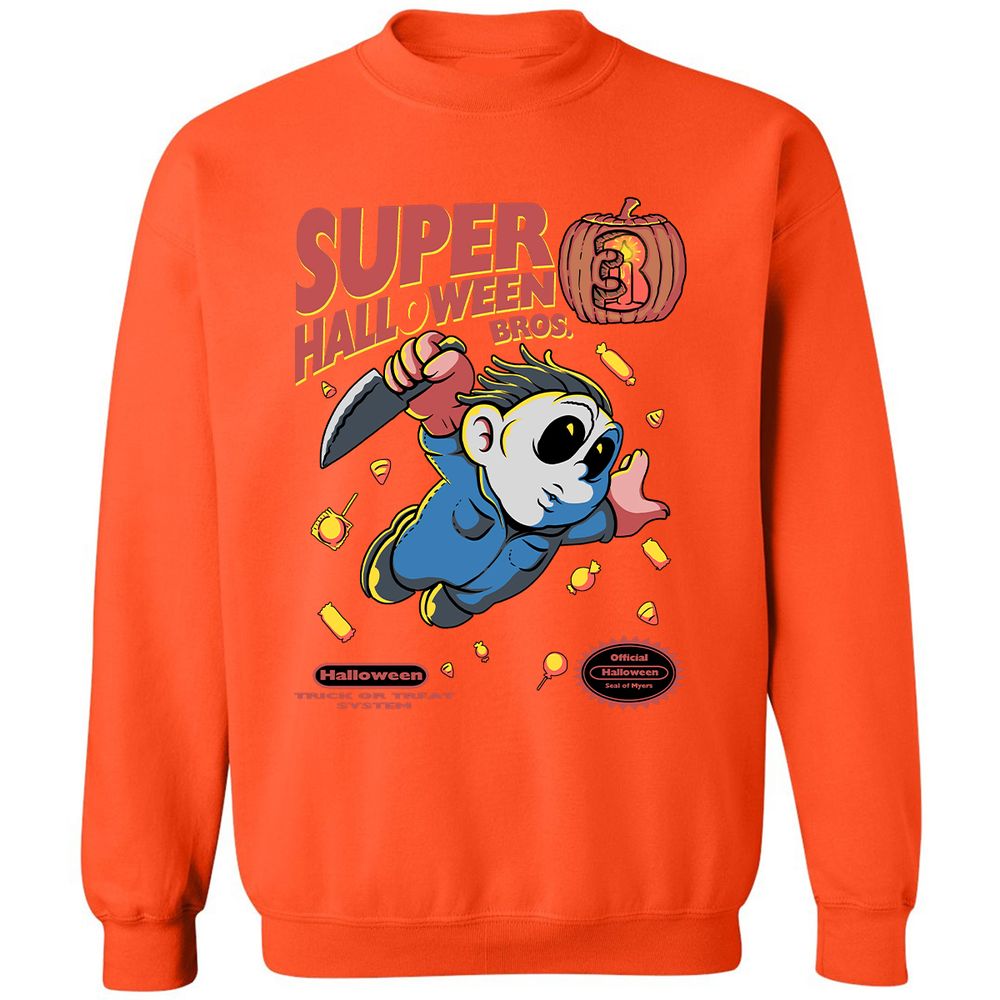 Classic Unisex Sweatshirt - TGJ6HLM8 - Orange - 10
