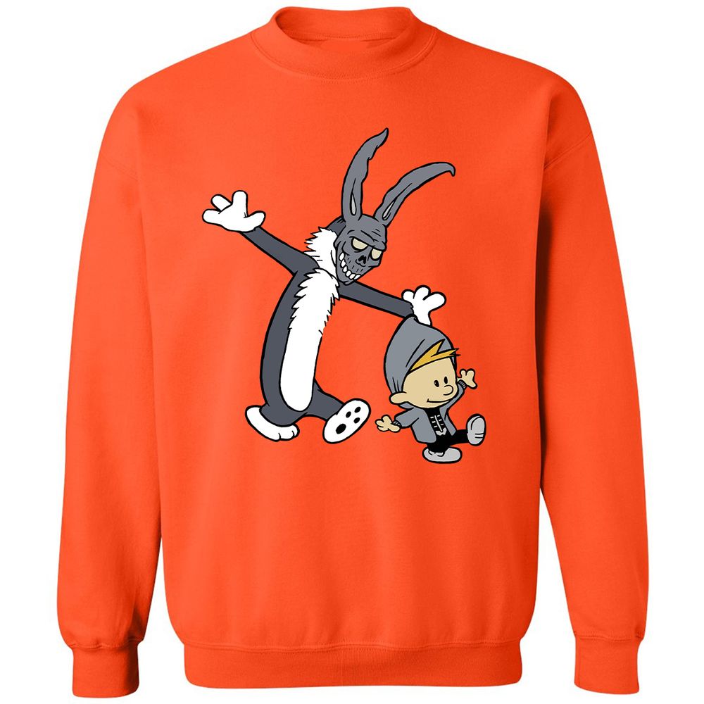 Classic Unisex Sweatshirt - D99LNTPM - Orange - 10