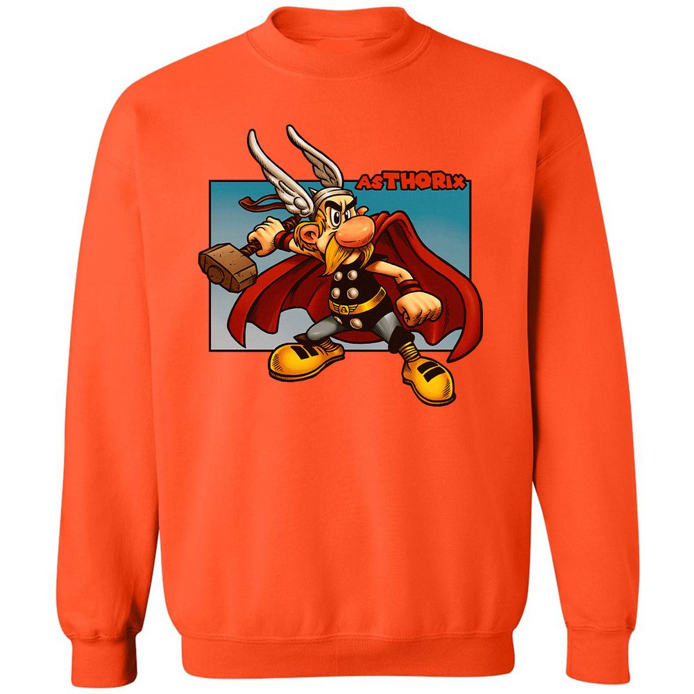 Classic Unisex Sweatshirt - LKJTVGS6 - Orange - 10