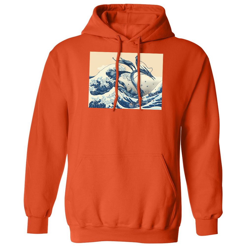 Classic Unisex Hoodie - Q5CRK2N6 - Orange - 10