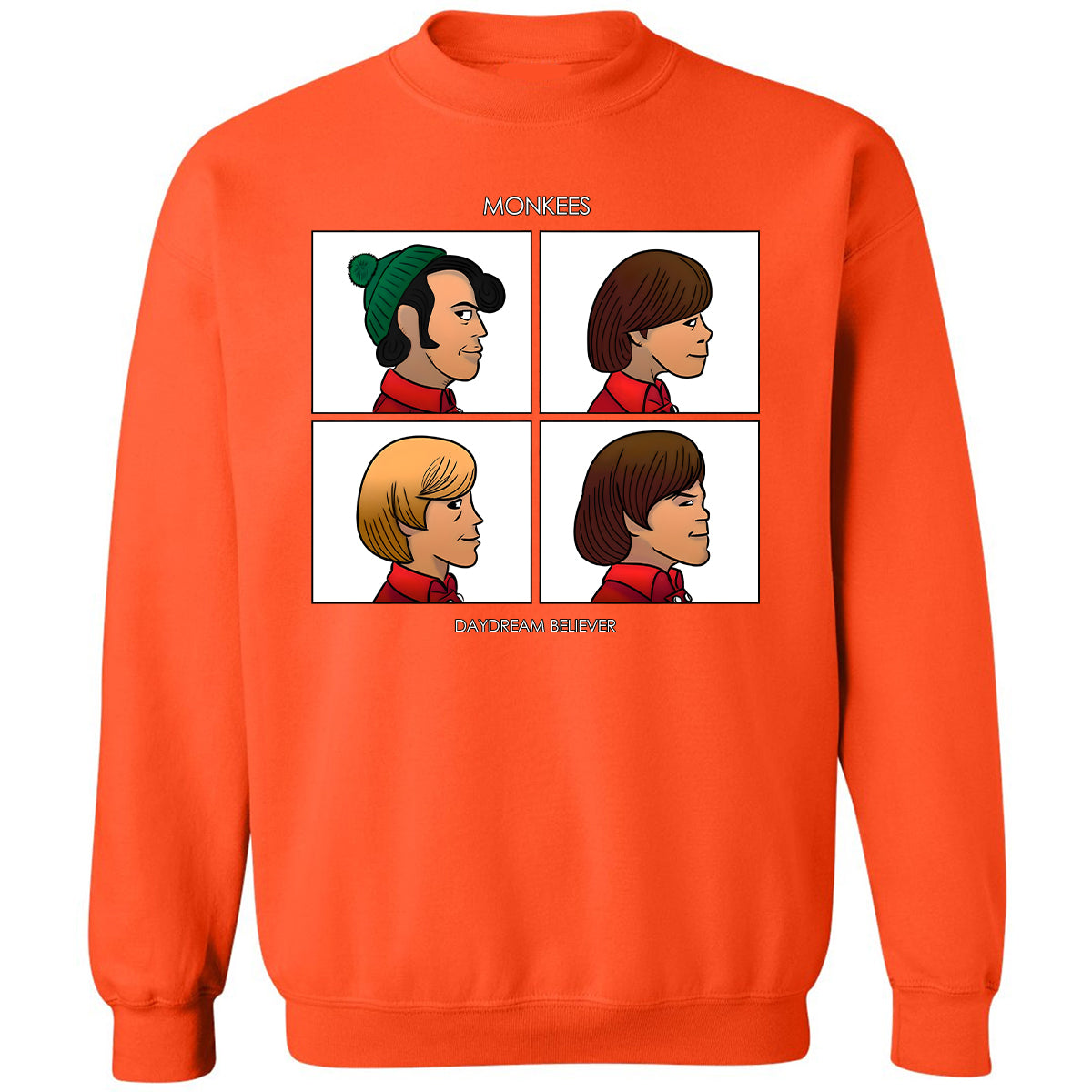 Classic Unisex Sweatshirt - TJV9AY2X - Orange - 10