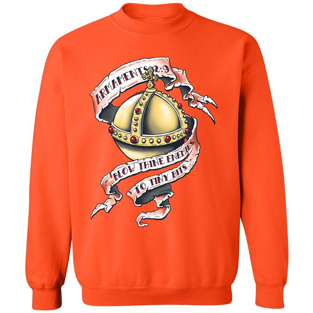 Classic Unisex Sweatshirt - EJJYMRFK - Orange - 10
