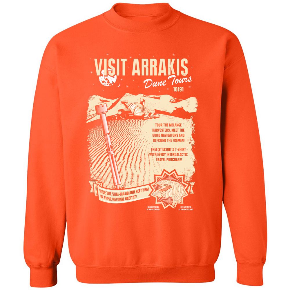 Classic Unisex Sweatshirt - 551SZJ5E - Orange - 10
