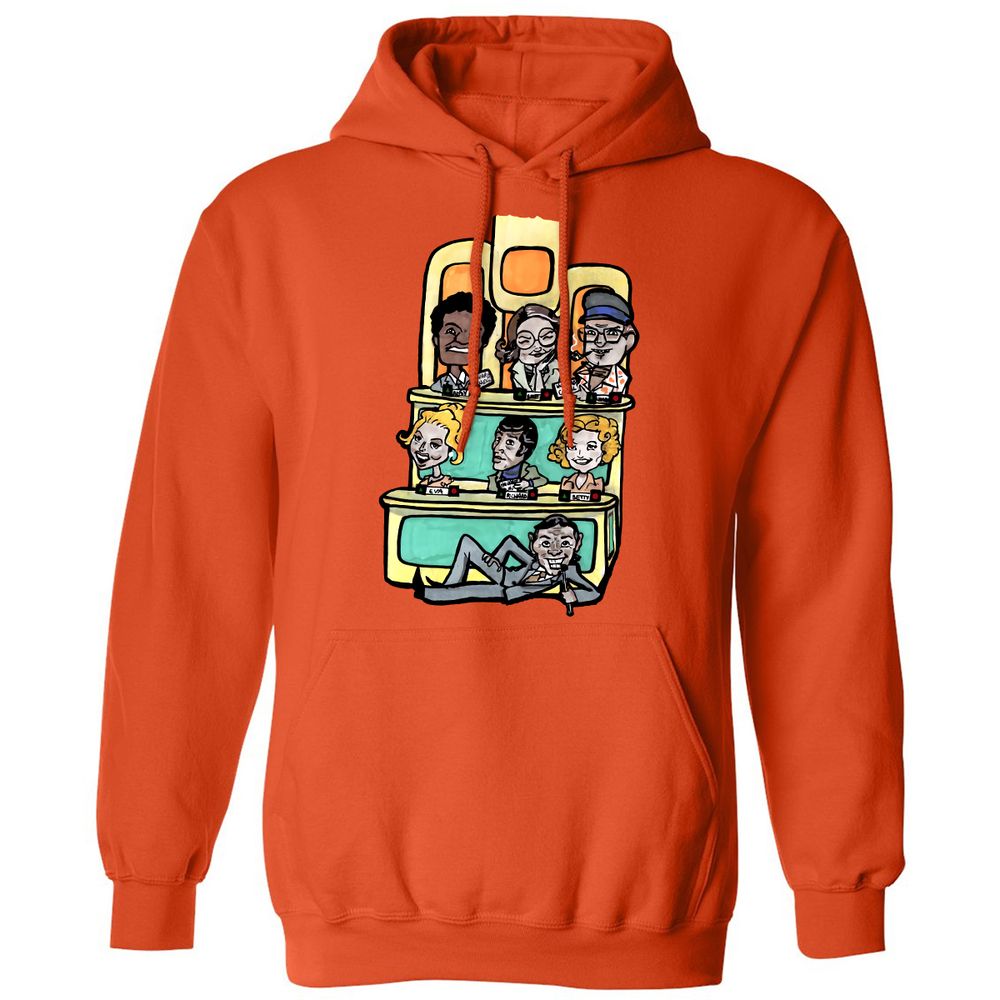 Classic Unisex Hoodie - XJBP51B9 - Orange - 10