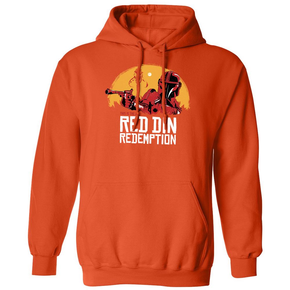 Classic Unisex Hoodie - 7LGHCKUD - Orange - 10