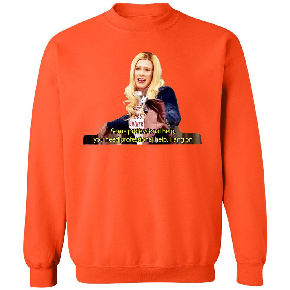 Classic Unisex Sweatshirt - 8VRD3SXQ - Orange - 10