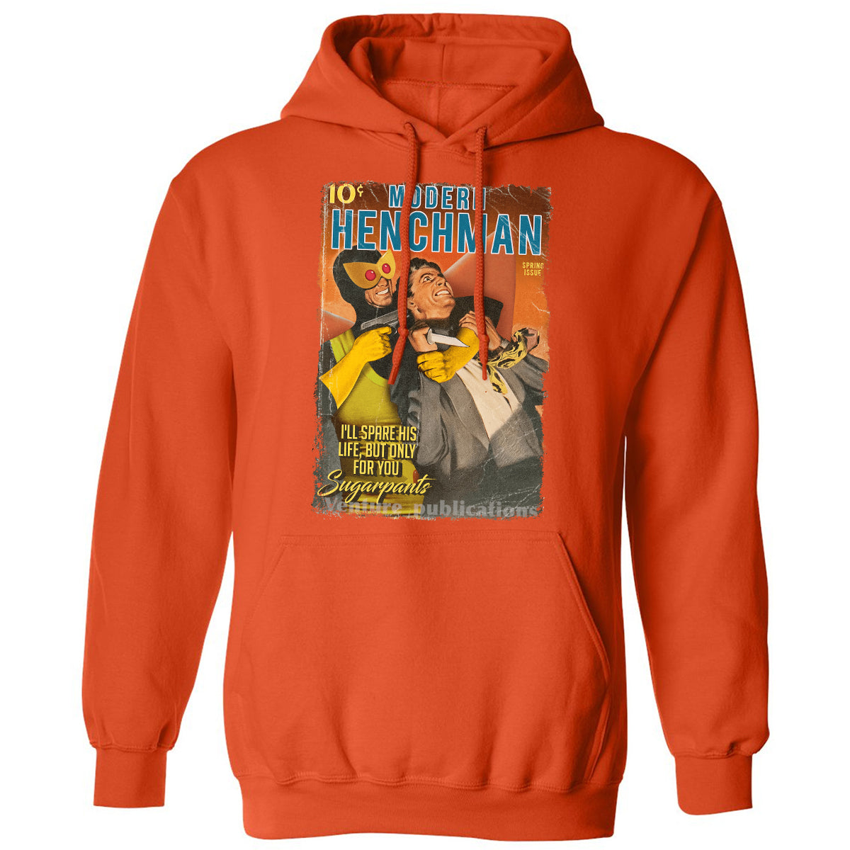 Classic Unisex Hoodie - A4RH7RUA - Orange - 10
