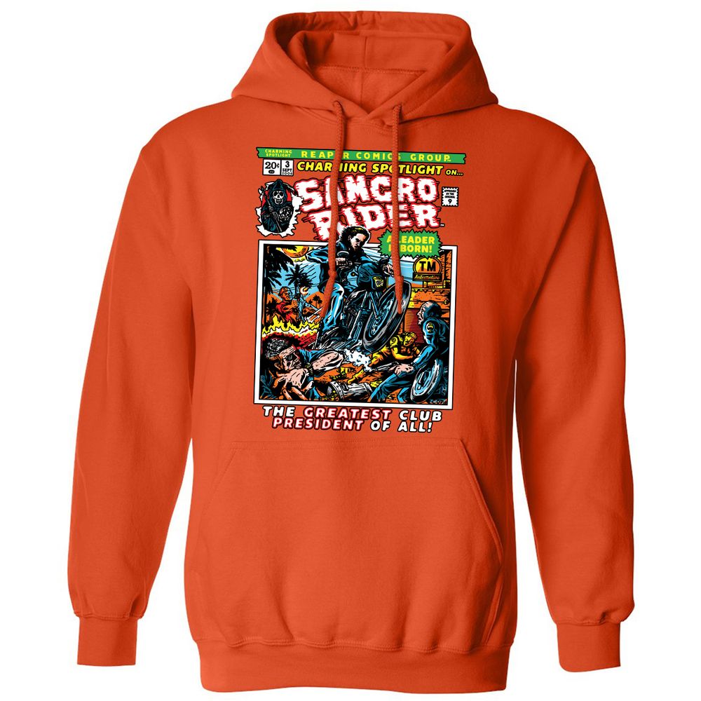Classic Unisex Hoodie - GJMAHR52 - Orange - 10