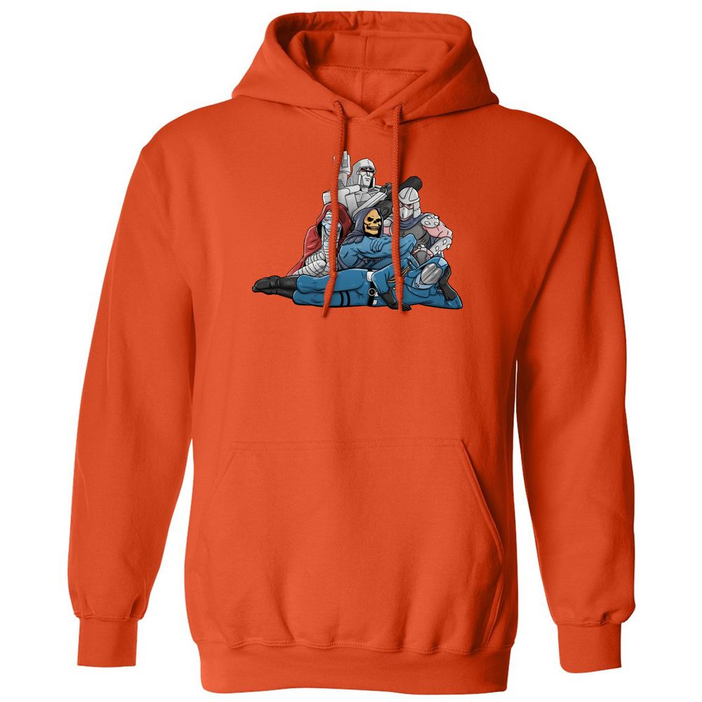Classic Unisex Hoodie - JAPRUFF8 - Orange - 10