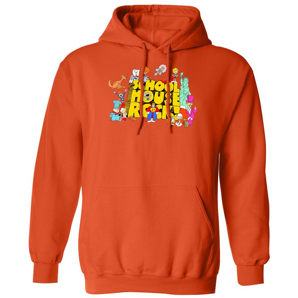 Classic Unisex Hoodie - 6VXRS35B - Orange - 10