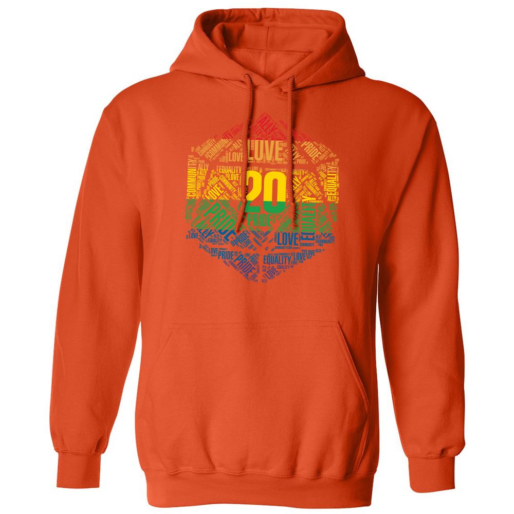 Classic Unisex Hoodie - J4PHH11P - Orange - 10