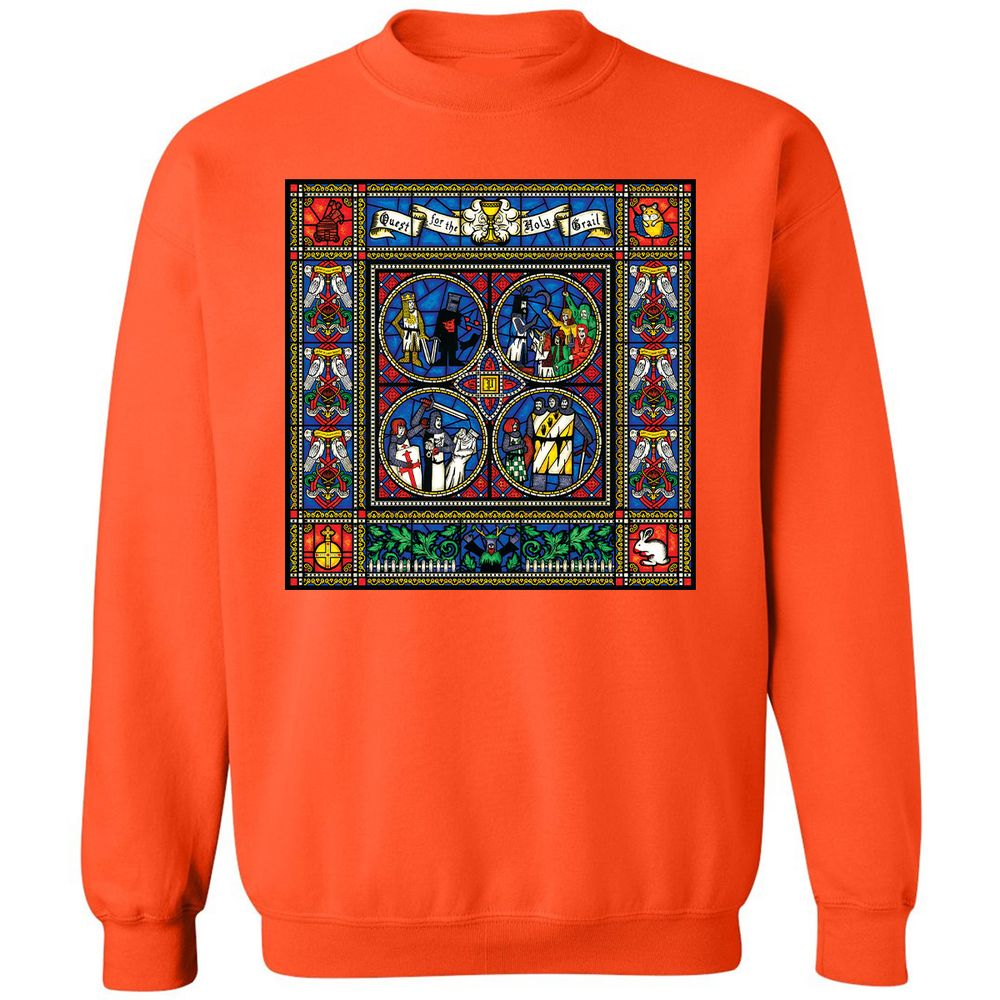 Classic Unisex Sweatshirt - D9TDH613 - Orange - 10