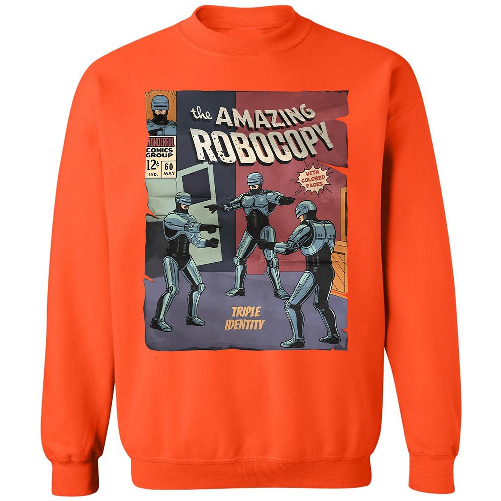 Classic Unisex Sweatshirt - 83CU8FFU - Orange - 10
