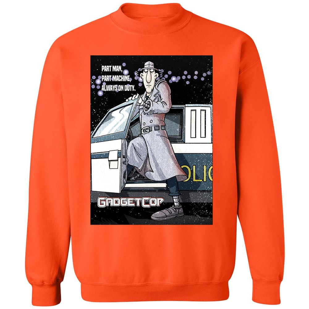 Classic Unisex Sweatshirt - JFQVR8AD - Orange - 10
