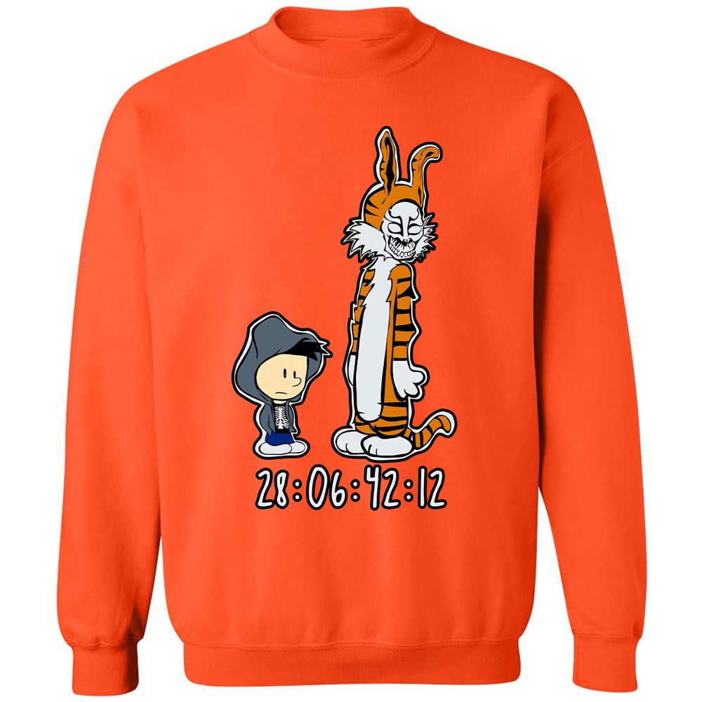 Classic Unisex Sweatshirt - LHQ15FLJ - Orange - 10