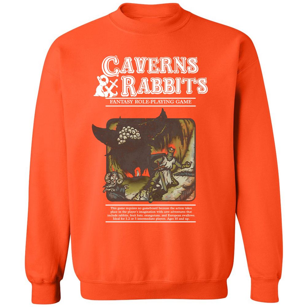 Classic Unisex Sweatshirt - 46QVESP2 - Orange - 10