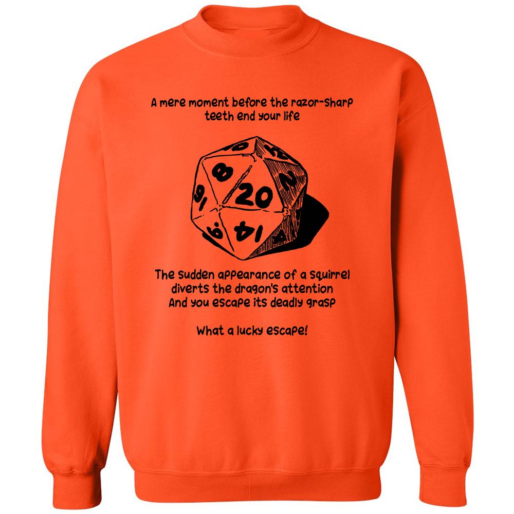 Classic Unisex Sweatshirt - D16SRS99 - Orange - 10