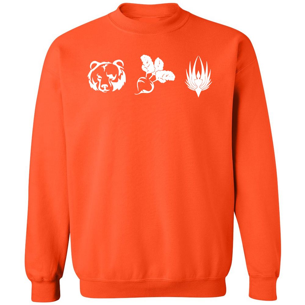 Classic Unisex Sweatshirt - 44KKNT4Q - Orange - 10