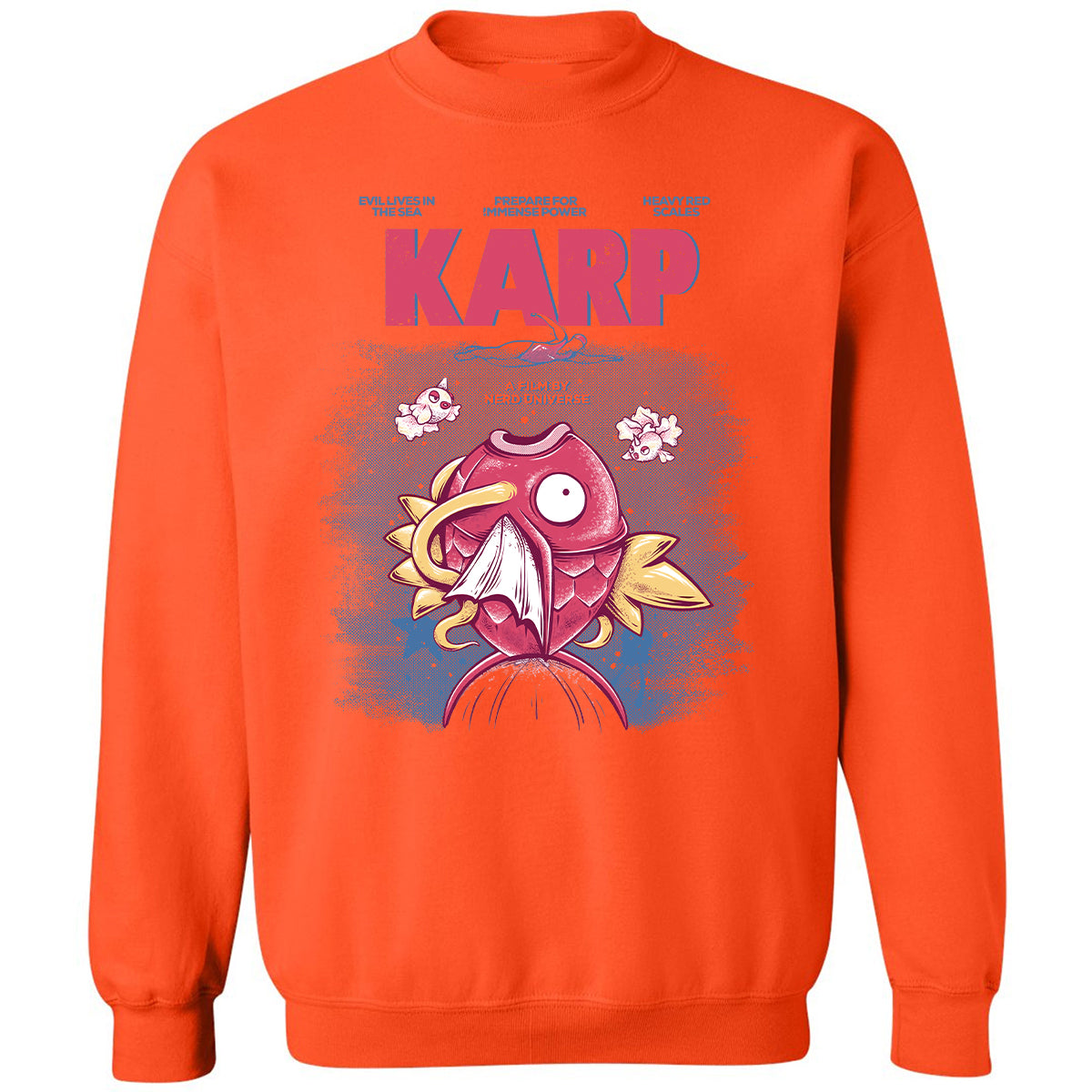 Classic Unisex Sweatshirt - TUZFJSTF - Orange - 10