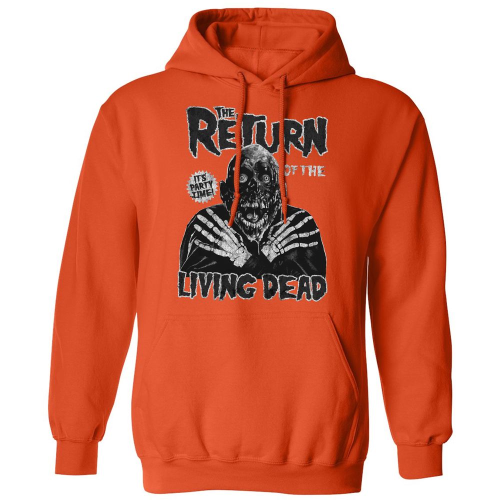 Classic Unisex Hoodie - 66W85UWQ - Orange - 10