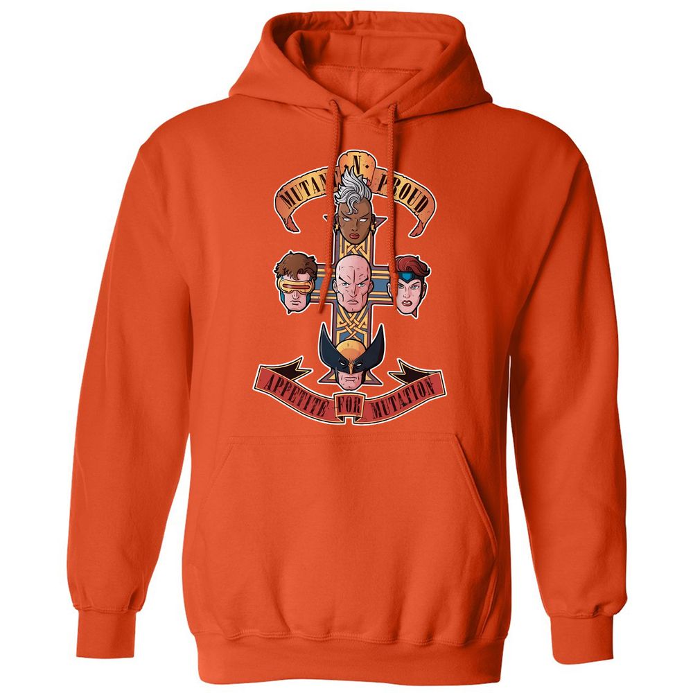 Classic Unisex Hoodie - ASG5H1ZY - Orange - 10