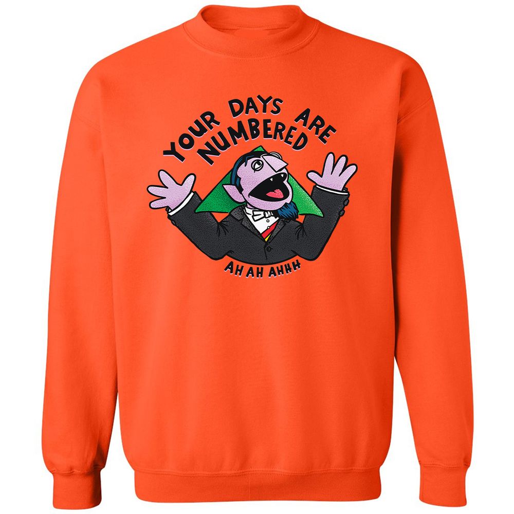 Classic Unisex Sweatshirt - Y757MQR4 - Orange - 10
