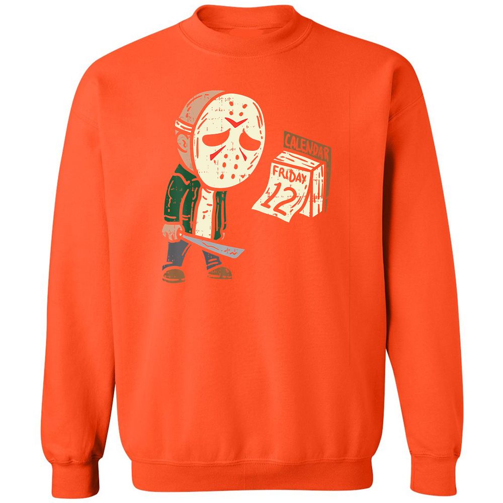 Classic Unisex Sweatshirt - D6MFRFKZ - Orange - 10