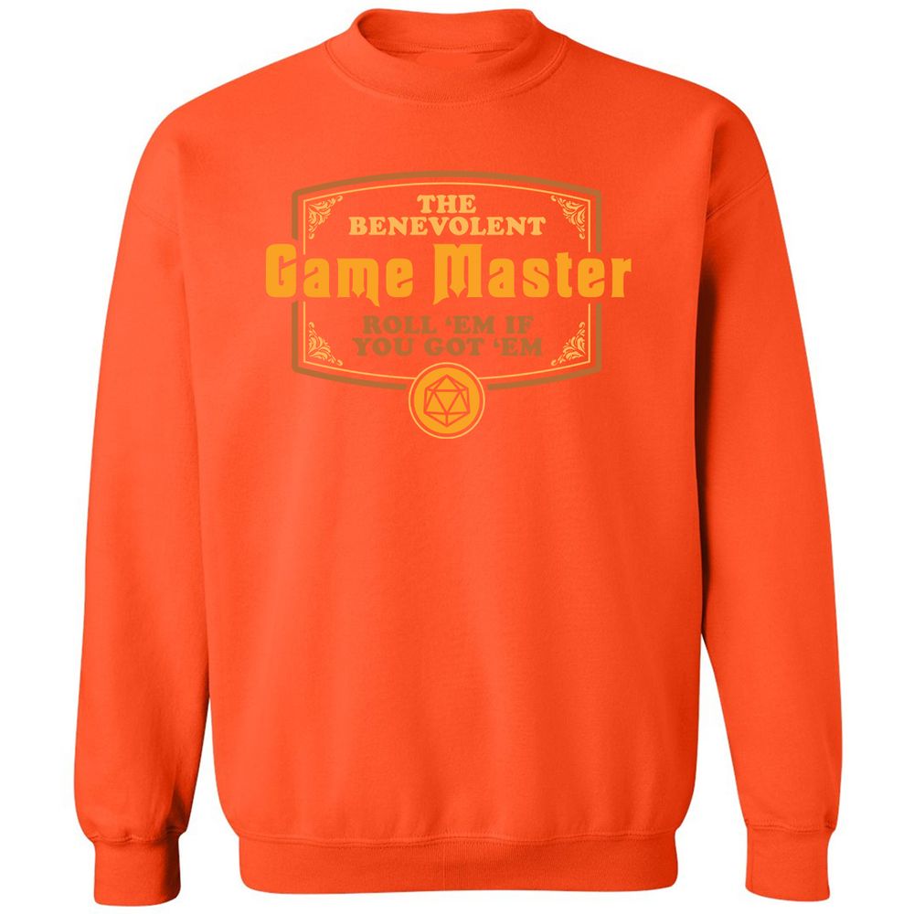 Classic Unisex Sweatshirt - NBSUQ2KJ - Orange - 10