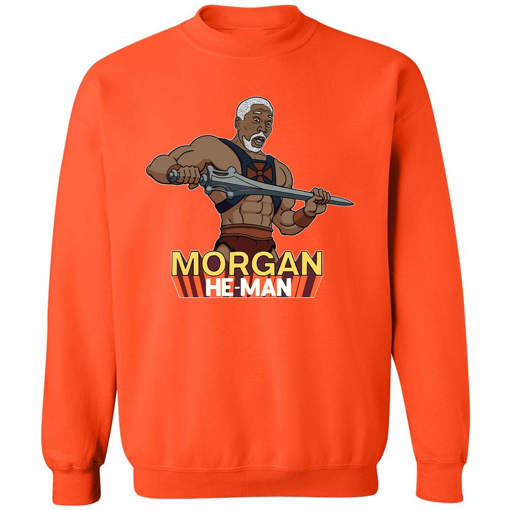 Classic Unisex Sweatshirt - X64Z7Q5Z - Orange - 10