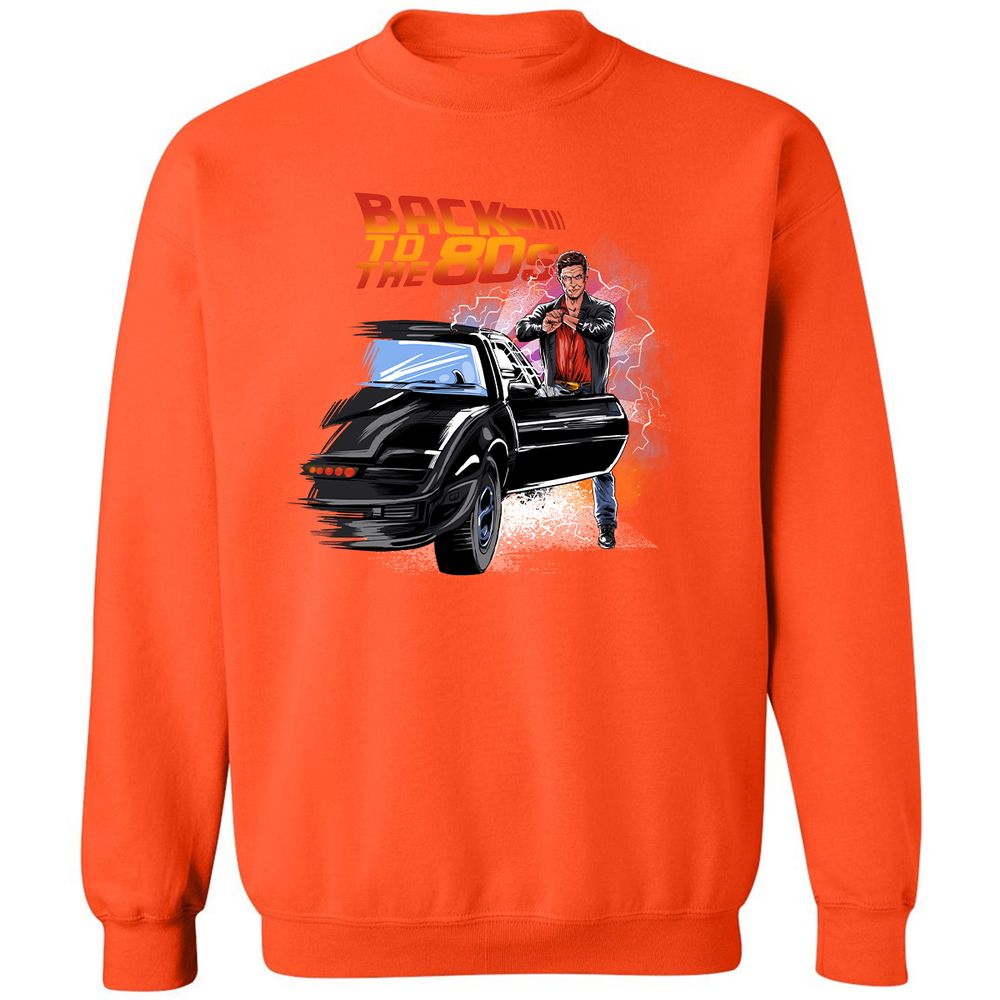Classic Unisex Sweatshirt - EK7BUJLS - Orange - 10