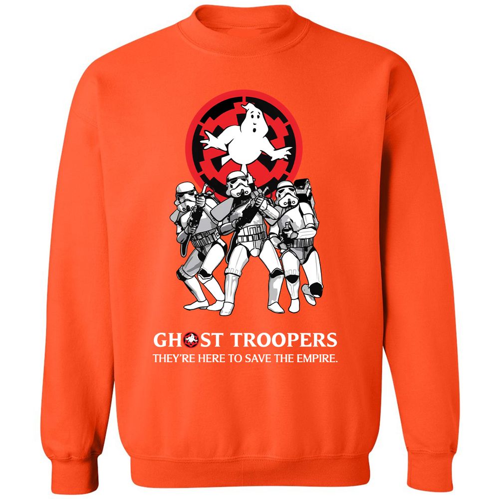 Classic Unisex Sweatshirt - EAMNX3Z8 - Orange - 10