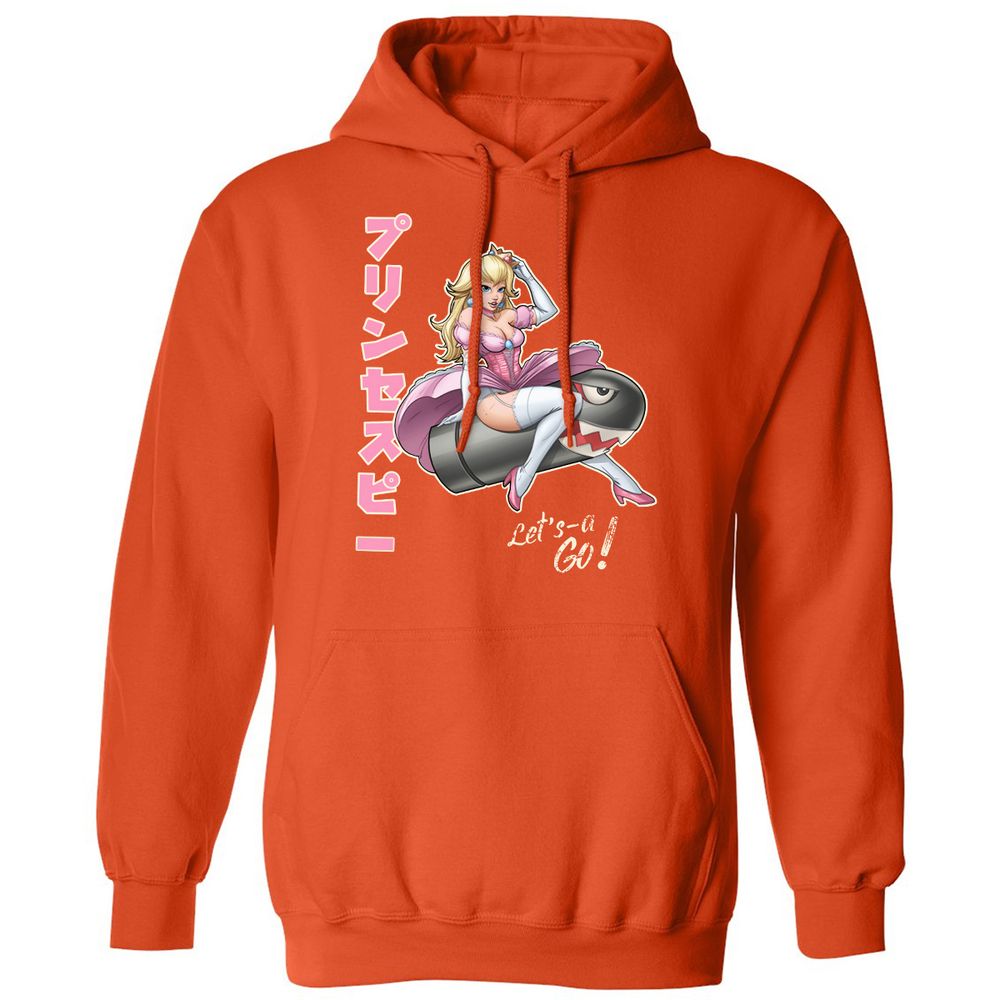 Classic Unisex Hoodie - 375GEN6V - Orange - 10