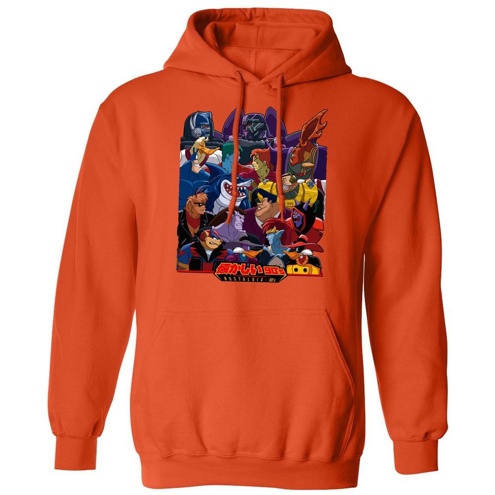 Classic Unisex Hoodie - LPLJB13S - Orange - 10