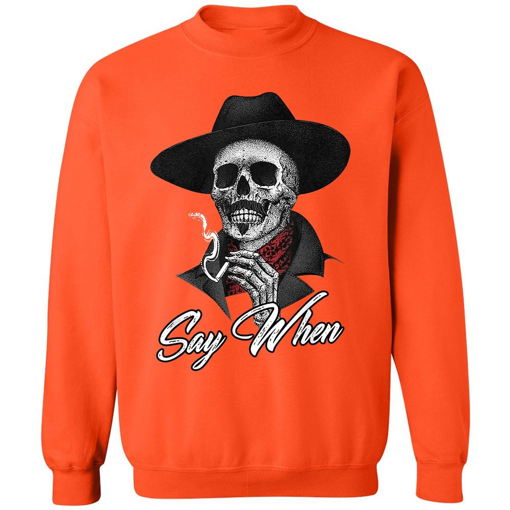 Classic Unisex Sweatshirt - PWL3MBLH - Orange - 10