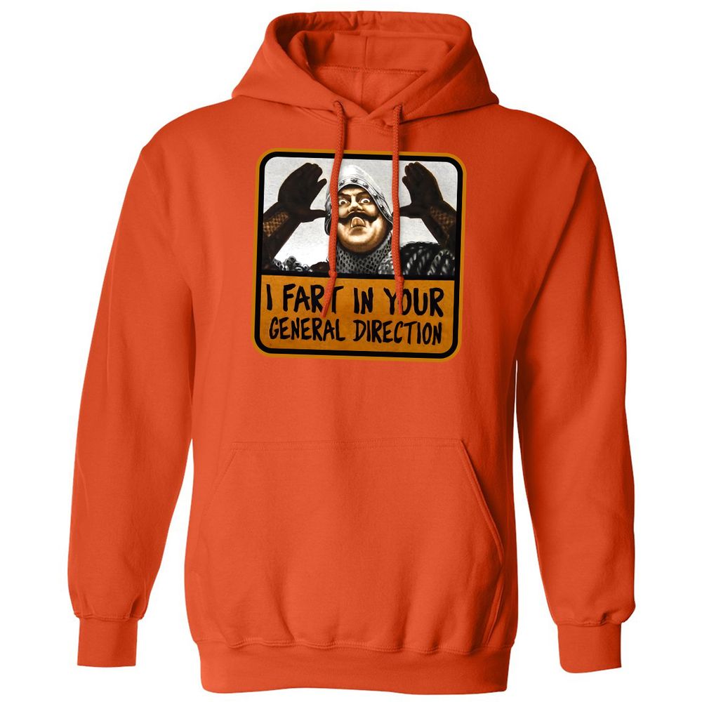 Classic Unisex Hoodie - 78DMGZND - Orange - 10
