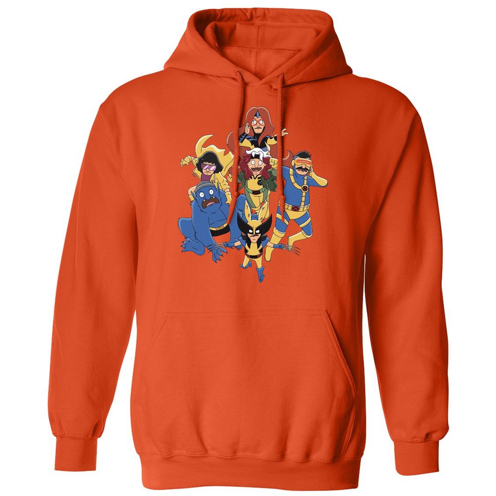 Classic Unisex Hoodie - PULATQAA - Orange - 10