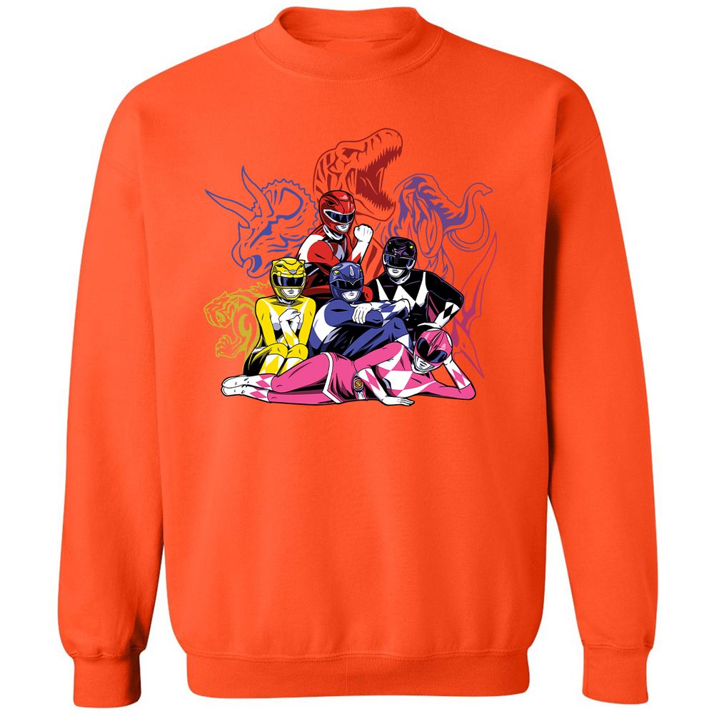 Classic Unisex Sweatshirt - HZZEB2JY - Orange - 10