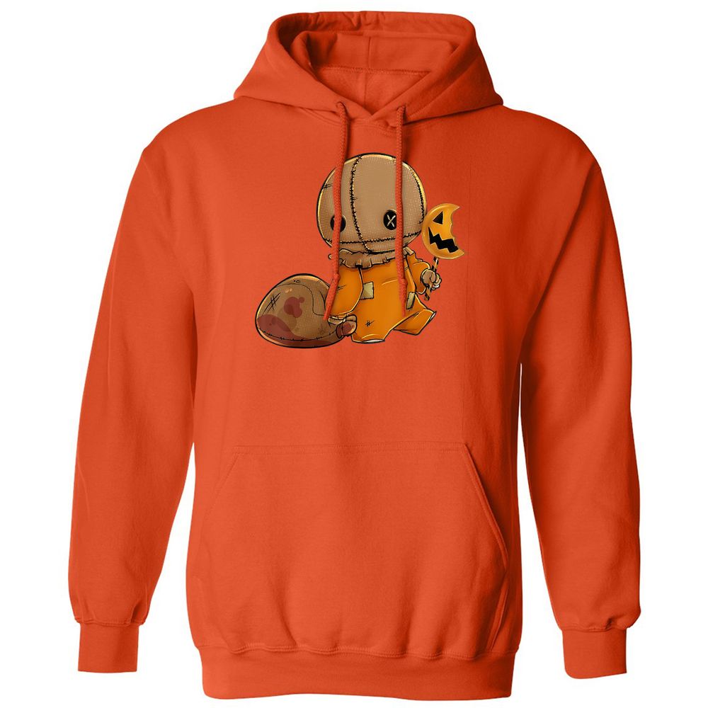 Classic Unisex Hoodie - Q75EQLR4 - Orange - 10