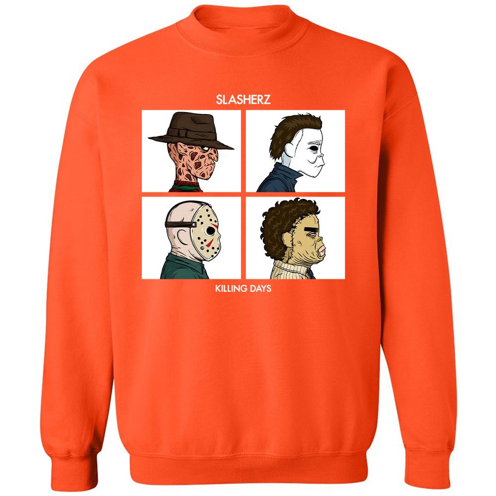 Classic Unisex Sweatshirt - ZDK96C49 - Orange - 10