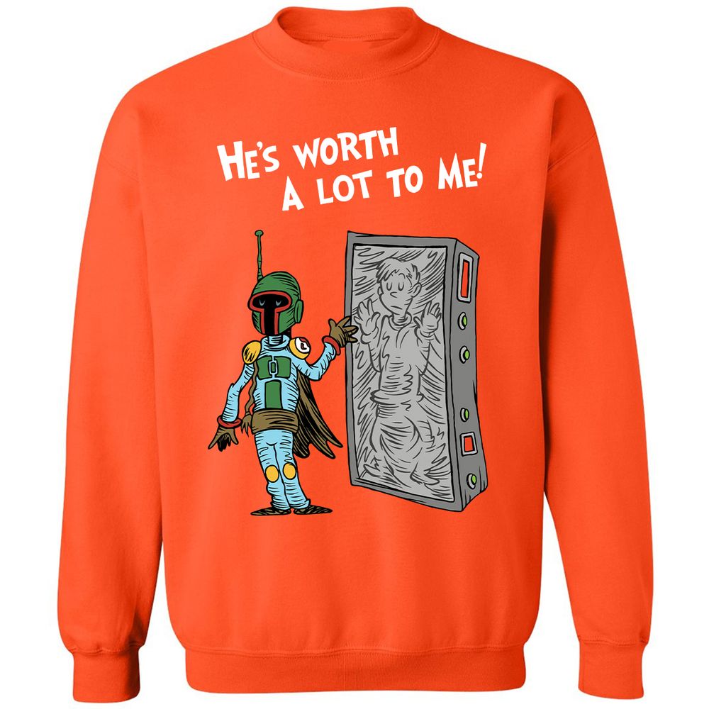 Classic Unisex Sweatshirt - VPWXZNZQ - Orange - 10