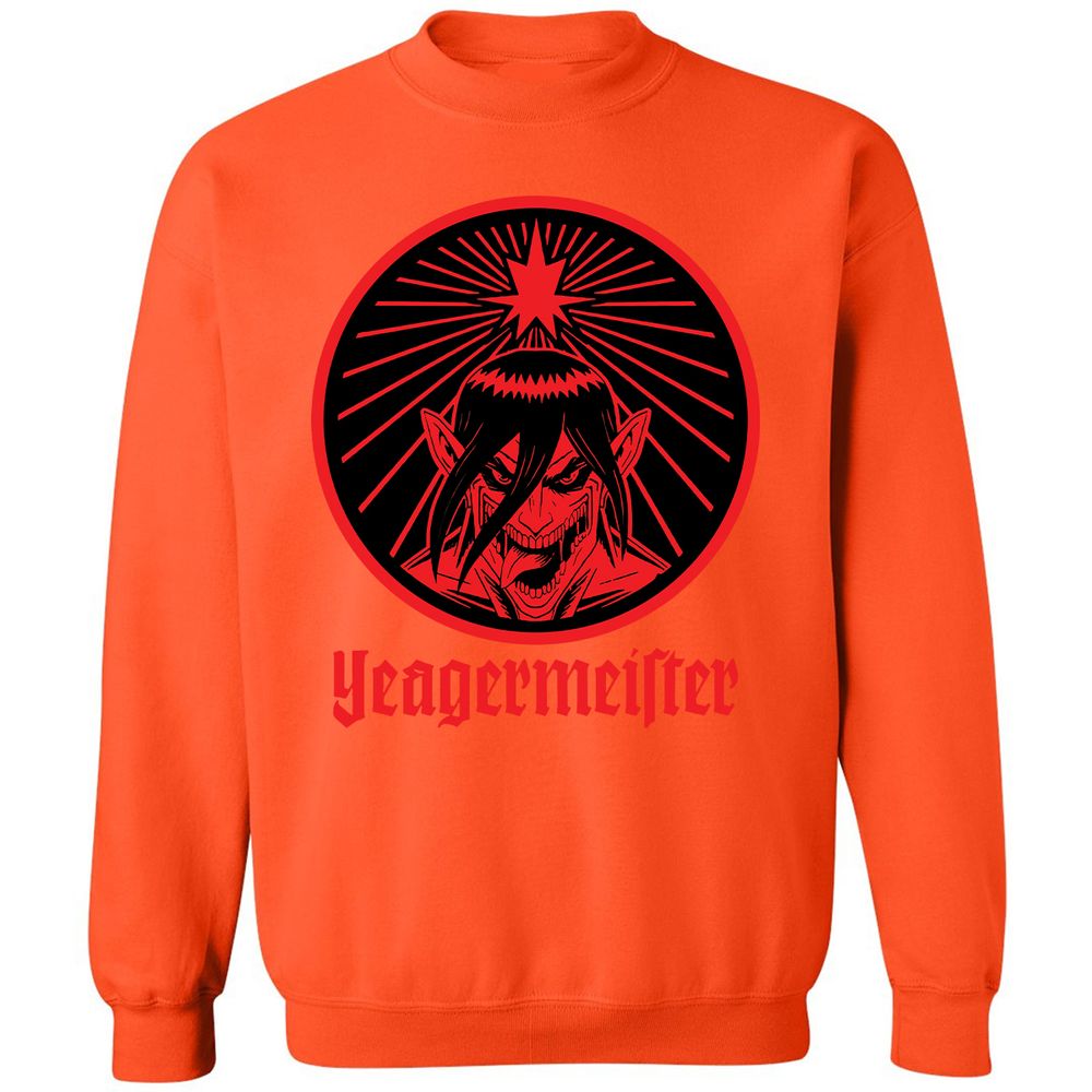Classic Unisex Sweatshirt - FBBBWVRK - Orange - 10