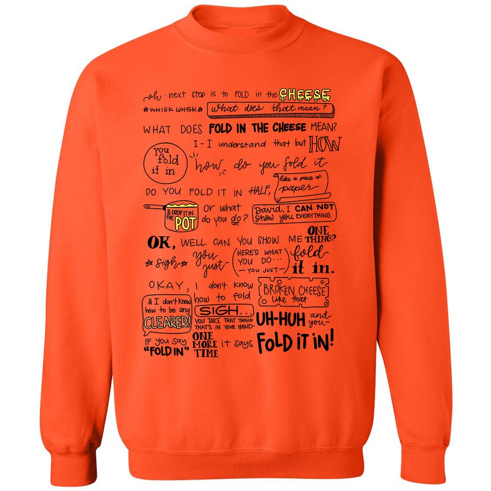Classic Unisex Sweatshirt - EACLXLCZ - Orange - 10