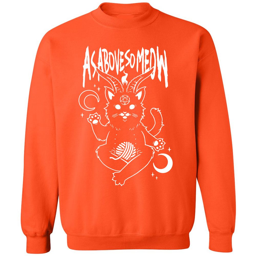 Classic Unisex Sweatshirt - RXAM9KCJ - Orange - 10